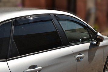Дефлектори вікон вітровики для CITROEN C4 II Sd 2012 C42012 фото