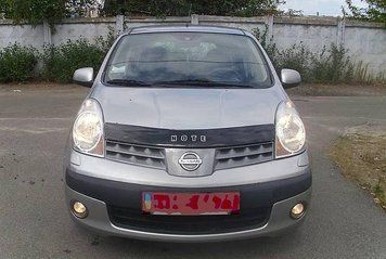 Дефлектор капота мухобойка Nissan Note 2006-2009 8880 фото