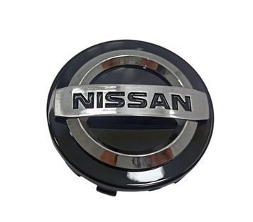 Ковпак колеса Nissan чорний 58 мм пластик 1 шт OEM 403428H700 (ковпачок диска) 94668 фото