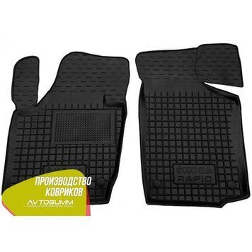 Передні килимки в автомобіль Skoda Rapid 2013- (Avto-Gumm) 26831 фото