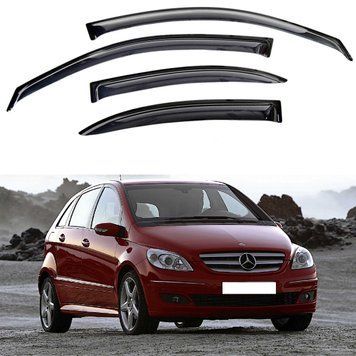 Дефлектори вікон для Mercedes B-class (W245) 2005-2011 (AMM31298) M36619 фото