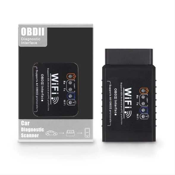 Автосканер адаптер OBD2 ELM327 для диагностики автомобиля Wi-Fi Android / IOS (2714) 66217 фото