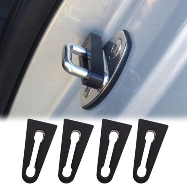 Упор замка двери Volkswagen, Audi, Skoda Черный 11х10х1см резина 4E4837763 4шт (демпфер) 96242 фото