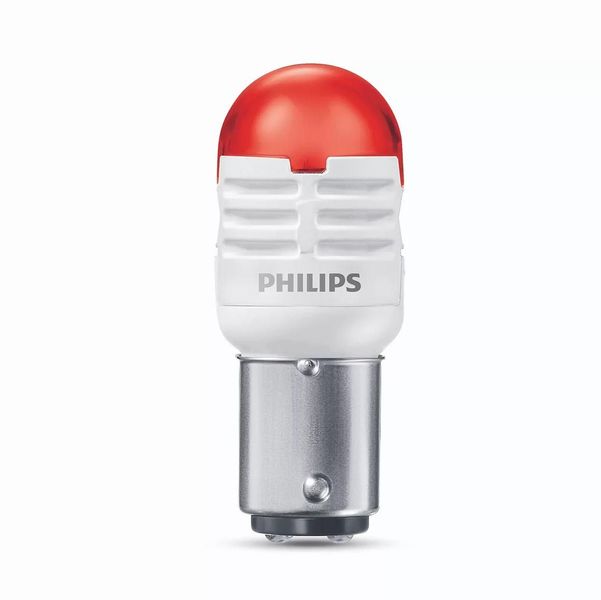 Світлодіод 12V цок.BAY15s P21/5 LED Philips 11499U30RB2 Red Ultiton Pro3000 2шт 57057 фото