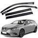 Дефлекторы окон ветровики для Renault Megane III 2008-2014 Универсал Гибкие (Acrylic) 86929 фото 2