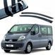 Дефлекторы окон ветровики Renault Trafic / Vivaro 2001-2014 на скотче (REN23) REN23 фото 1