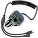 Автомобільний FM модулятор (трансмітер) Borofone Eminency USB QC3.0 Type-C- Lighting USB Дисплей (BC45) 66269 фото 1