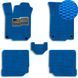 Коврики в салон EVA для Skoda Octavia Tour 1996-2010 (Металлический подпятник) Синие 5 шт 62452 фото