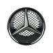 Эмблема решетки Mercedes-Benz W204 черная глянцевая 185 мм OEM A2078880260 94762 фото 1