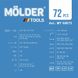Набор инструментов для авто и дома профессиональный в кейсе MOLDER 72 предмета 1\2 и 1\4 Оригинал (MT60072) MT60072 фото 3