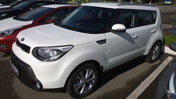 Дефлекторы окон ветровики Kia Soul II 2013 K13913 фото