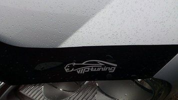 Дефлектор капота мухобойка Opel Zafira C 2011- 7138 фото