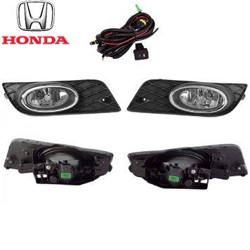 Протитуманні фари Honda Civic 2012-2014 H11-12V 55W з проводкою Комплект (HD-552) 81273 фото