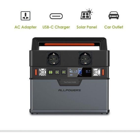 Портативна зарядна станція ALLPOWERS S300 288Wh 78000mAh 300W Portable Power Station AP-SS-005 (S300) фото