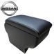 Підлокітник модельний Armrest для Nissan Tiida чорний 80663 фото 1