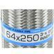Гофра глушника 64 х 250 мм Тришарова (EuroEx) 80077 фото 2