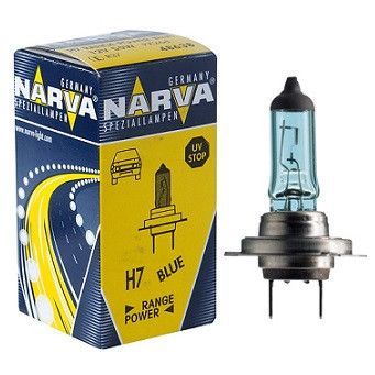 Автолампа галогенна Narva Range Power Blue + 50% / H7 / 55W / 12V / 3700K 1 шт (48638) 29100 фото