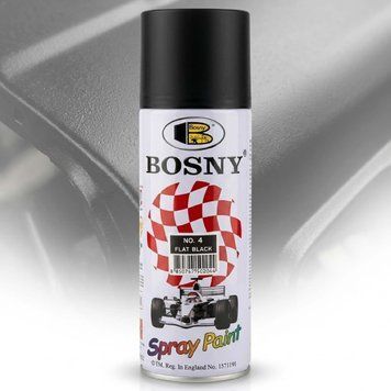 Фарба Акрилова Bosny Спрей 400 мл Жовта (№41) 110417 фото
