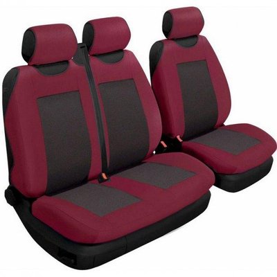 Чехлы для сидений универсальные Beltex Comfort 2+1 тип В Гранат 40600 фото