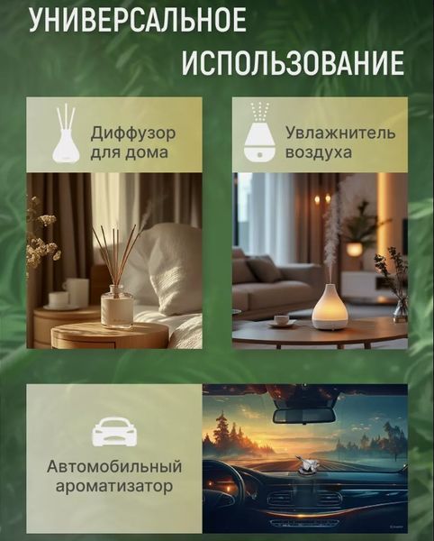 Аромамасло для багаторазових ароматизаторів в авто FLOWERS 10 мл з піпеткою (Океан) 81334 фото