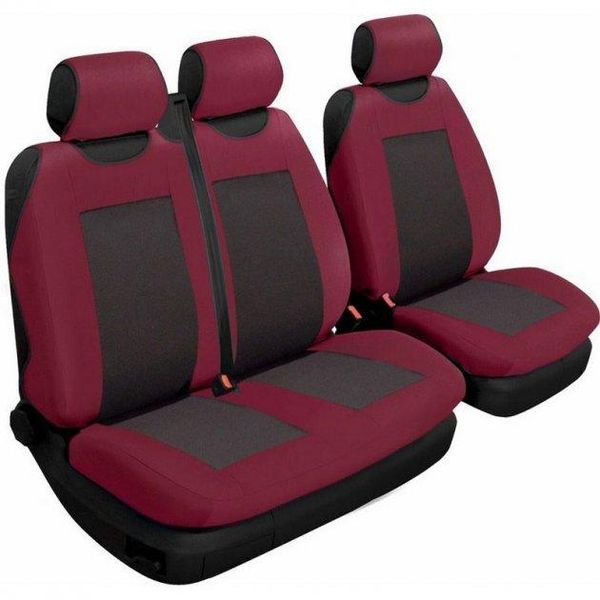 Чохли для сидінь універсальні Beltex Comfort 2+1 тип В Гранат 40600 фото