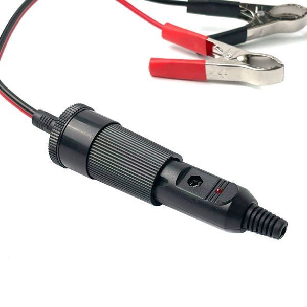 Переходник клемм прикурка c штекером 12V /24 V (101510) 40196 фото