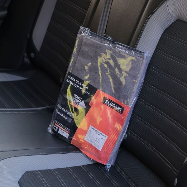 Защитная накидка заднего сидения для перевозки собак Elegant 165х145 см OxFord 600D (EL100 678) 56548 фото
