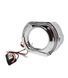 LED Маска Ангельские глазки 3" D76 мм 12V 6000K BMW Белый Свет Хром Sport-L 2 шт 94970 фото 2