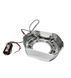 LED Маска Ангельские глазки 3" D76 мм 12V 6000K BMW Белый Свет Хром Sport-L 2 шт 94970 фото 3