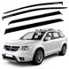 Дефлекторы окон ветровики для Dodge Journey / Fiat freemont 2008-2020 Voron Glass VD30108 фото 1