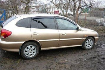 Дефлектори вікон вітровики Kia Rio 2 хечбек 2000-2005 K12300 фото