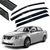 Дефлектори вікон ветровики Benke для Toyota Camry 50 / 55 2011-2018 (Гнучкі Premium) 55470 фото