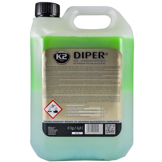 Пена активная для бесконтактной мойки K2 Diper PRO 5L 1:5 Оригинал (M156) 61213 фото