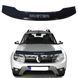 Дефлектор капоту мухобійка Renault Duster I 2010-2015 Євро кріплення Voron Glass 83060 фото 1
