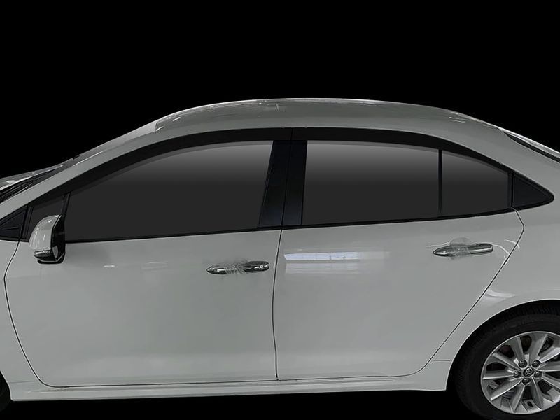 Дефлекторы окон ветровики для Toyota Corolla 2019- 4 шт (Auto Clover) AC E221 89867 фото