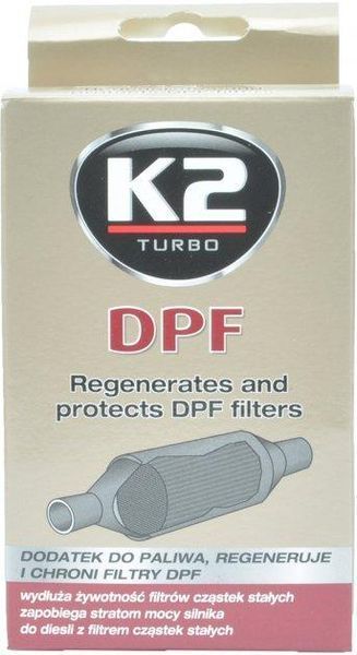 Присадка очиститель для сажевого фильтра K2 DPF 50 мл (T316) 61129 фото