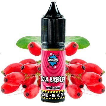 Рідина Sour Boom від Chaser 15 ml 50 mg Sour Barberry (Кислий Барбарис) 86781 фото