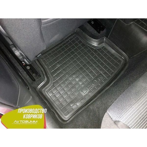 Автомобільні килимки в салон Seat Leon 2013- (5 дверей) (Avto-Gumm) 27757 фото