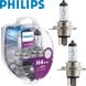 Автолампа галогенная Philips Vision Plus +60% H4 12V 60/55W 3300K 2 шт (12342VPS2) 23638 фото 1