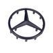 Емблема керма Mercedes-Benz чорна матова 57 мм пластик (на напрямних) 94777 фото 1