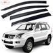 Дефлектори вікон вітровики HIC для Toyota Land Cruiser 120 2003-2010 Оригінал (T03-1) 60260 фото