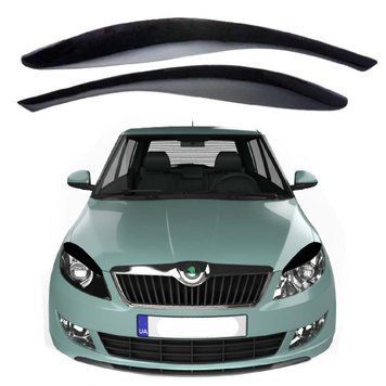 Вії фар Skoda Fabia 2007-2014 Ресталінг Voron Glass 81145 фото