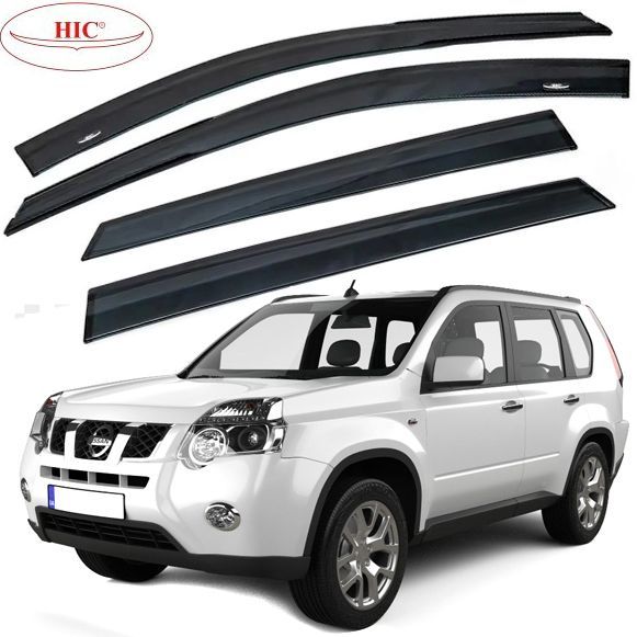 Дефлектори вікон вітровики HIC для Nissan X-Trail (T31) 2007-2014 Оригінал (NI35) NI35 фото