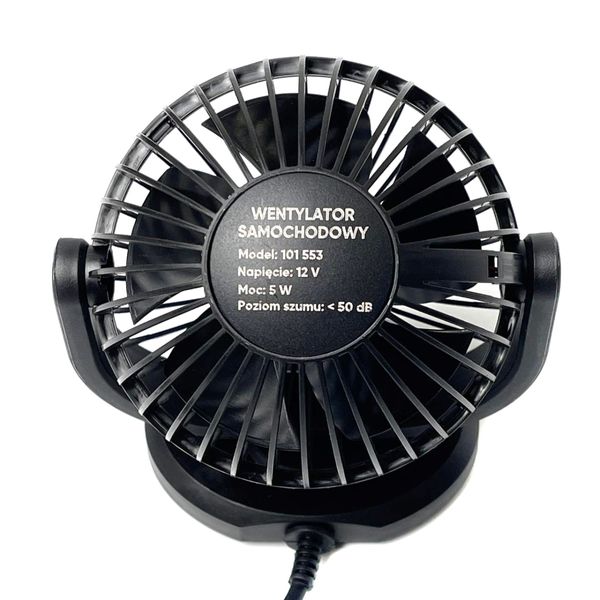 Автомобільний вентилятор Elegant 12V на підставці Ø11 см (EL 101 553) 64842 фото