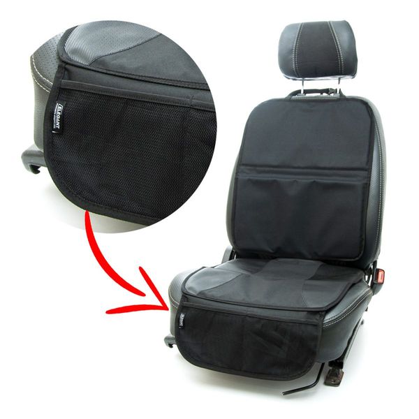 Защитная накидка заднего сидения под Кресло детское Elegant 44х115 см Черная (EL 100 662) 26341 фото