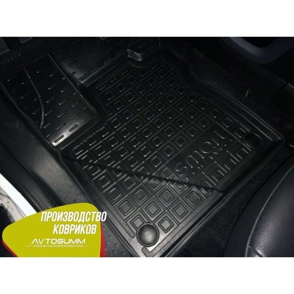 Автомобильные коврики в салон Smart Fortwo 453 2014- (Avto-Gumm) 27659 фото