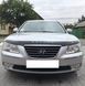 Дефлектор капоту мухобійка для Hyundai Sonata (NF) 2004-2009 Євро Кріплення (Vip Tuning) HYD09 9 фото 2