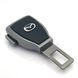 Заглушка перехідник ременя безпеки з логотипом Mazda Темний хром 1 шт SFC00000051998 фото 1
