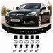 Дефлектор капота мухобойка Opel Insignia 2008- Євро Кріплення Vip Tuning (OP23) 9418 фото 1