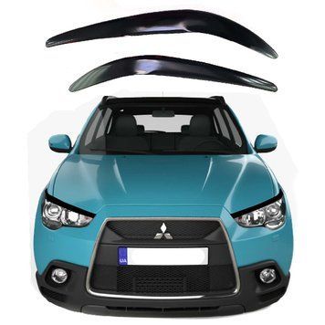 Вії фар Mitsubishi ASX 2010- Voron Glass 81146 фото